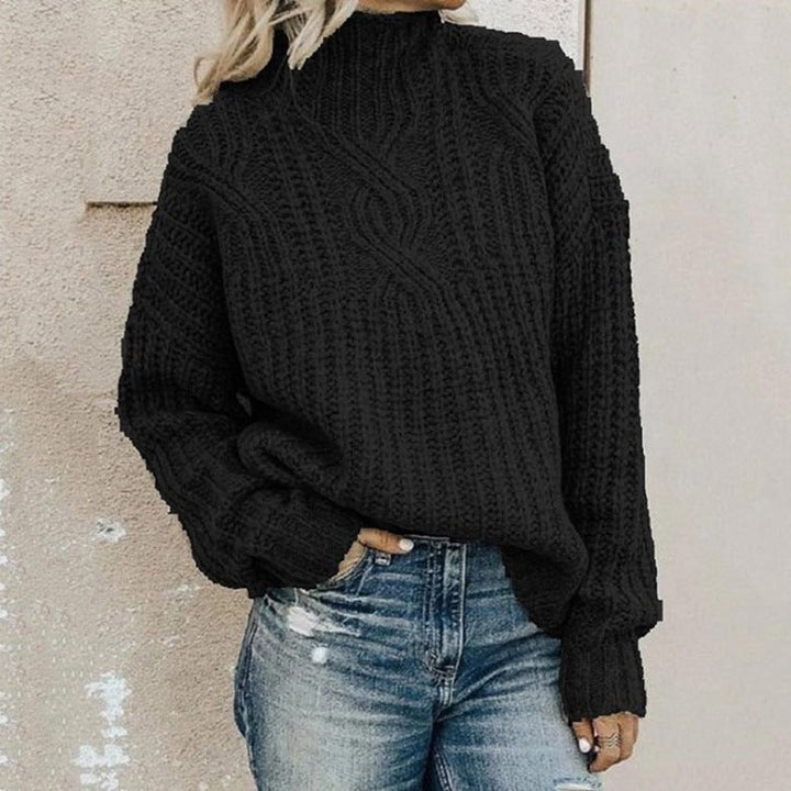 Gunilla | Stilfuld Og Behagelig Kabelstrikket Sweater - Freya Kobenhavn