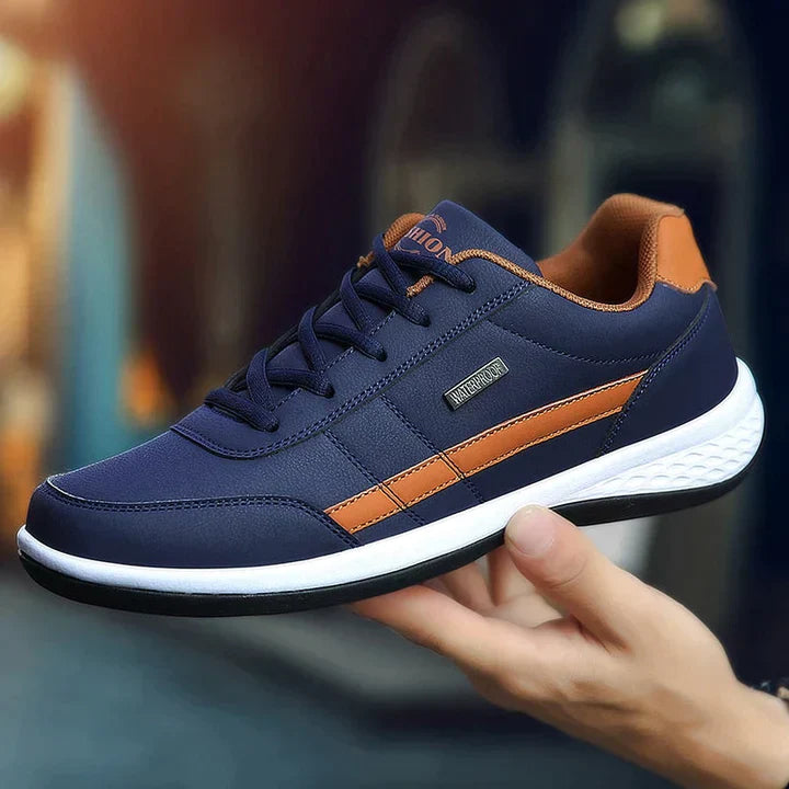 Valdemar | Herresneakers med Sidedetaljer - Freya Kobenhavn