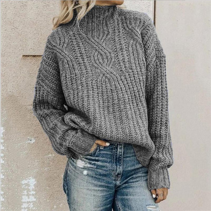 Gunilla | Stilfuld Og Behagelig Kabelstrikket Sweater - Freya Kobenhavn