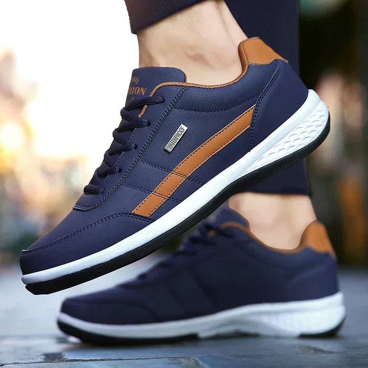 Valdemar | Herresneakers med Sidedetaljer - Freya Kobenhavn