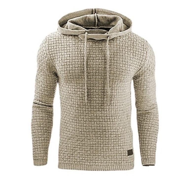 Claus | Herre Hoodie med Struktur og Justerbar Hætte - Freya Kobenhavn