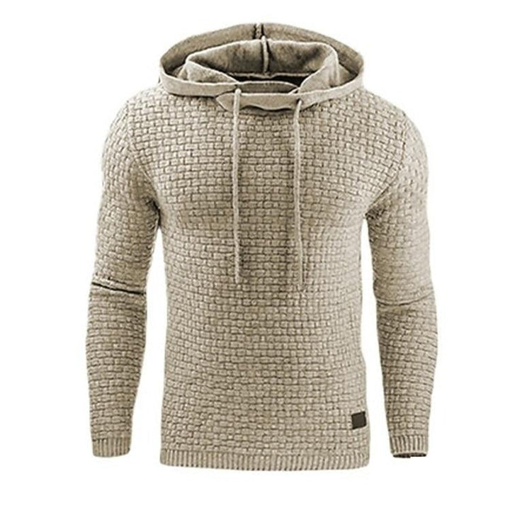 Claus | Herre Hoodie med Struktur og Justerbar Hætte - Freya Kobenhavn