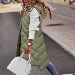 Inger | Stilfuld Og Behagelig Lang Vest - Freya Kobenhavn