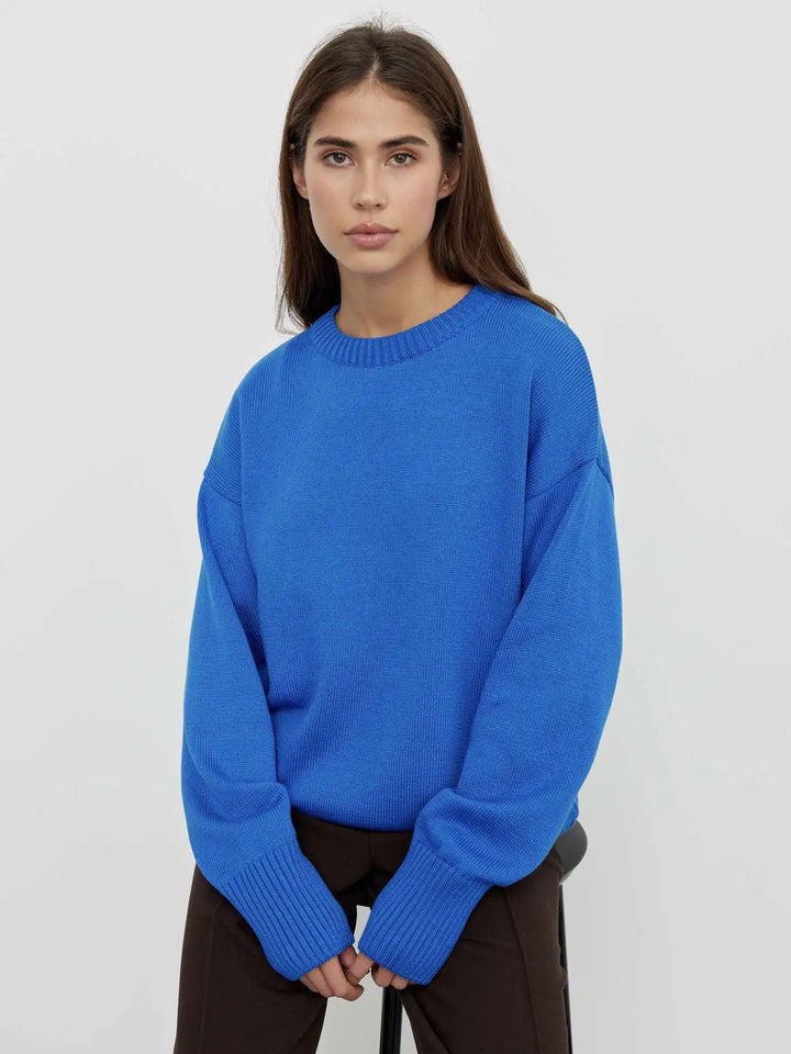 Stine | Elegant Og Behagelig Basis Sweater - Freya Kobenhavn
