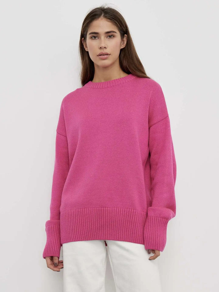 Stine | Elegant Og Behagelig Basis Sweater - Freya Kobenhavn