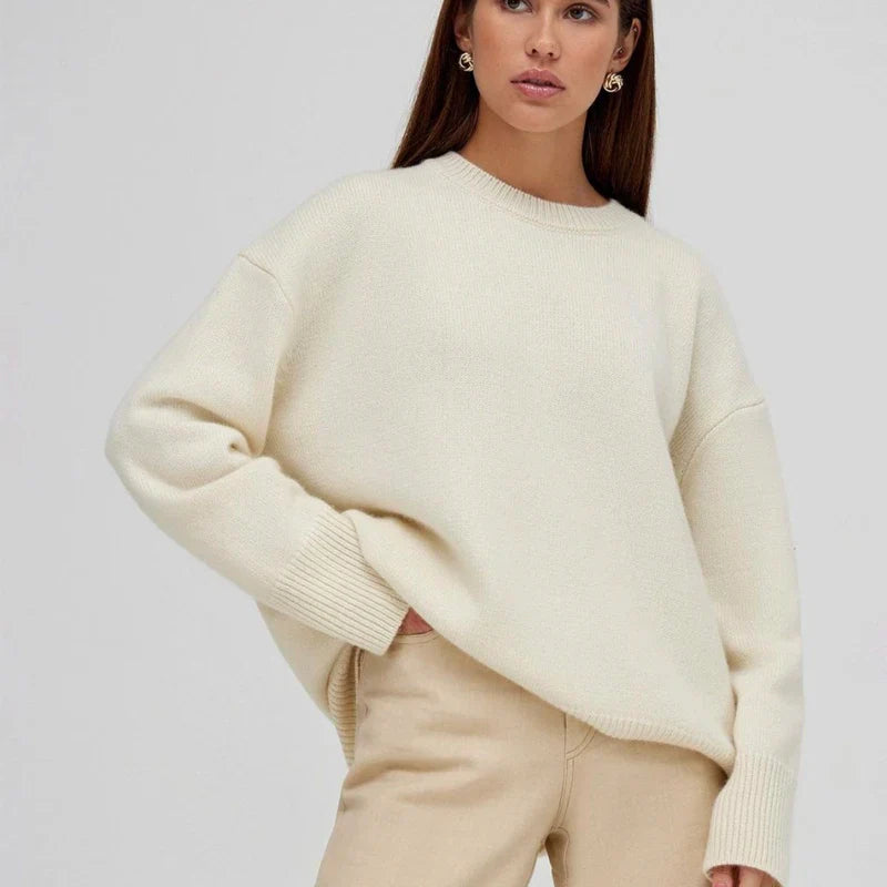 Stine | Elegant Og Behagelig Basis Sweater - Freya Kobenhavn