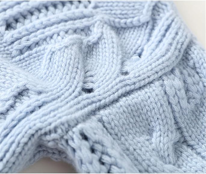 Helena™ | Hyggelig Rullekrave Sweater i Blød Blå - Freya Kobenhavn