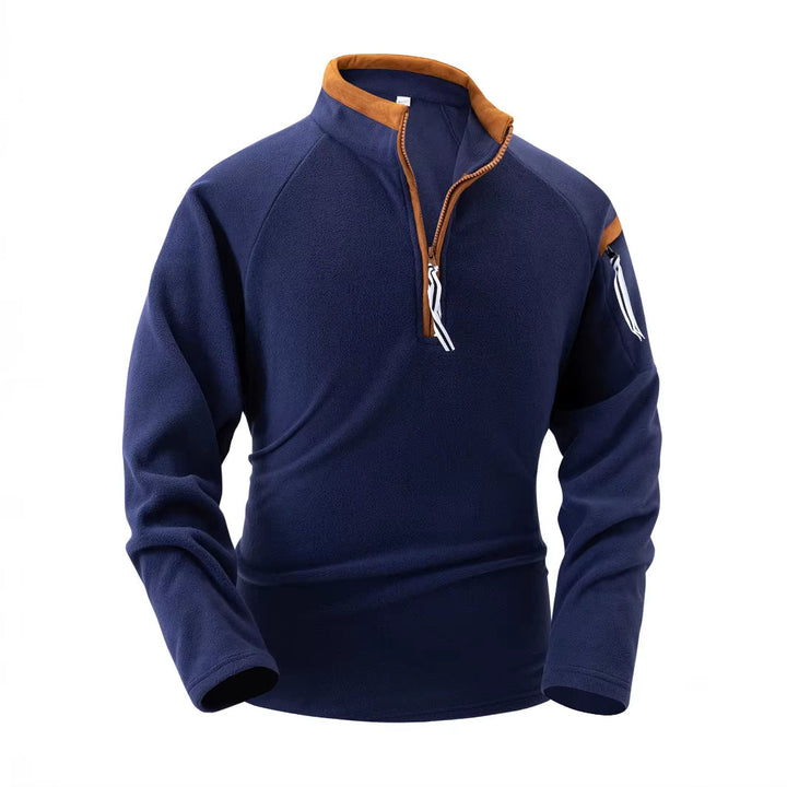 Jannik | Herre Sports Pullover med Lynlås ved Halsen - Freya Kobenhavn