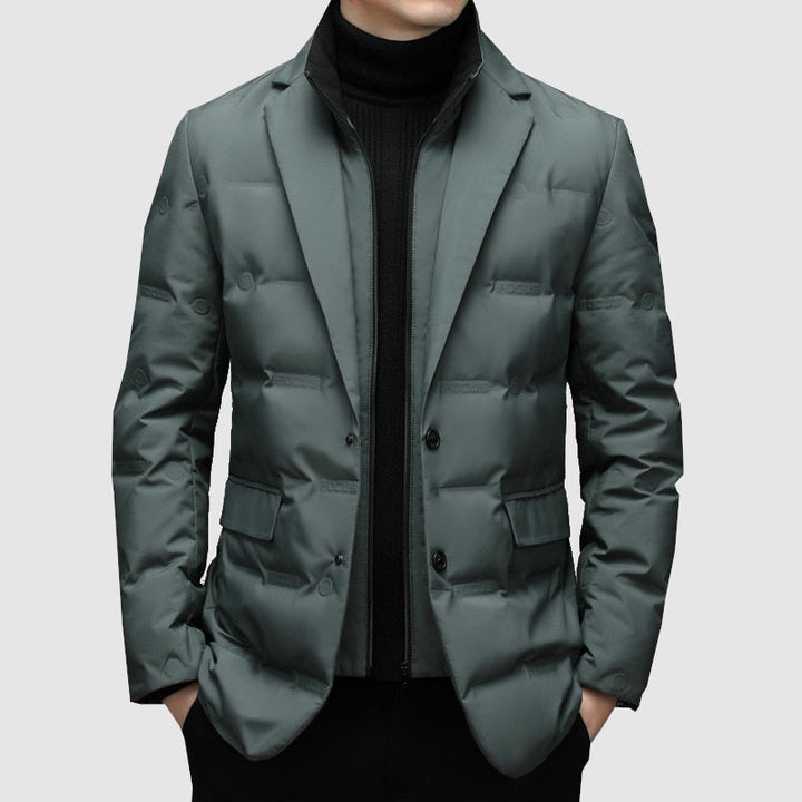 Magnus | Herre Dynejakke-Blazer Med Knaplukning - Freya Kobenhavn