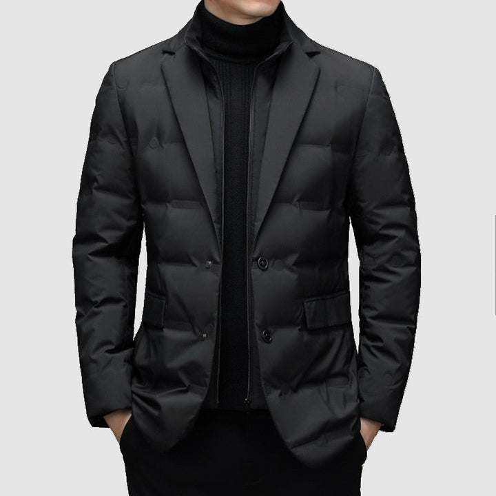 Magnus | Herre Dynejakke-Blazer Med Knaplukning - Freya Kobenhavn