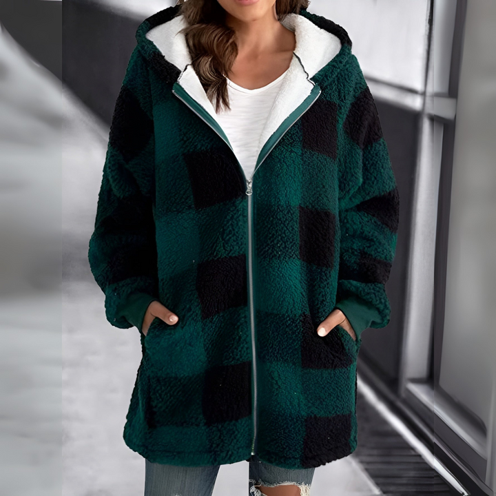 Andrea™ | Ternet Fleece Med Hætte - Freya Kobenhavn
