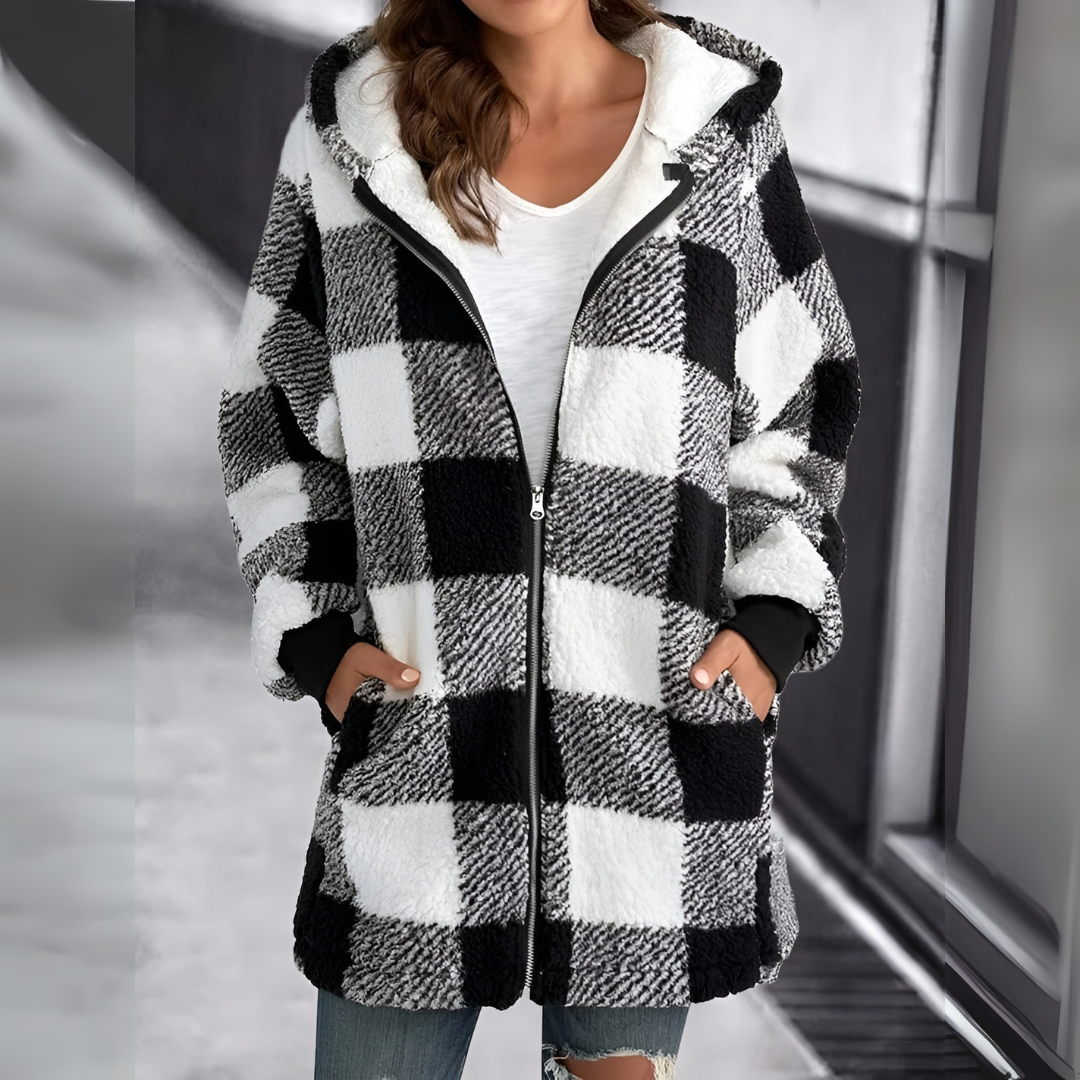Andrea™ | Ternet Fleece Med Hætte - Freya Kobenhavn