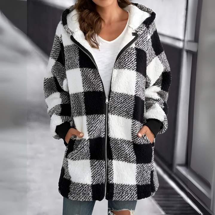 Andrea™ | Ternet Fleece Med Hætte - Freya Kobenhavn