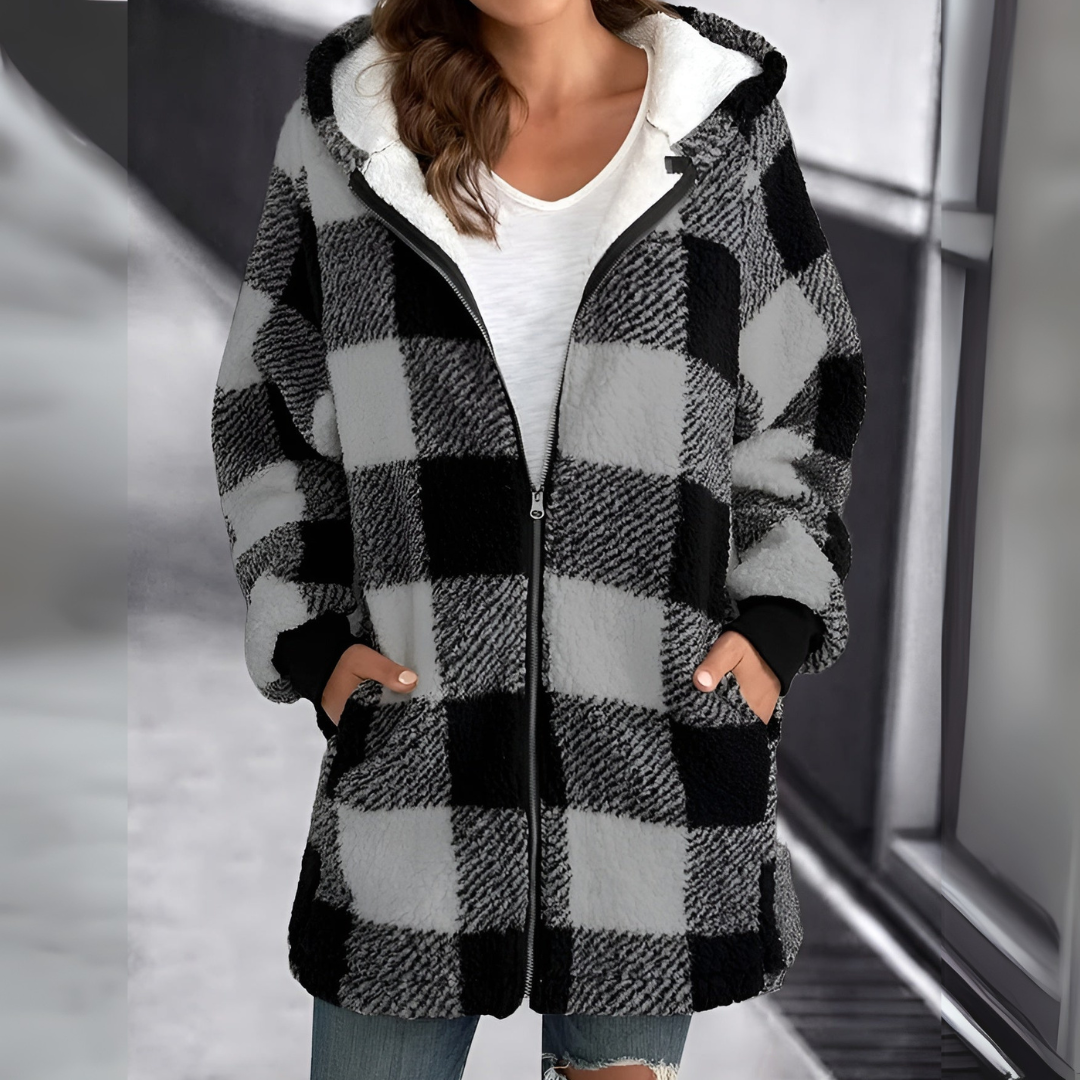 Andrea™ | Ternet Fleece Med Hætte - Freya Kobenhavn