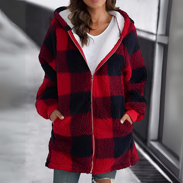 Andrea™ | Ternet Fleece Med Hætte - Freya Kobenhavn