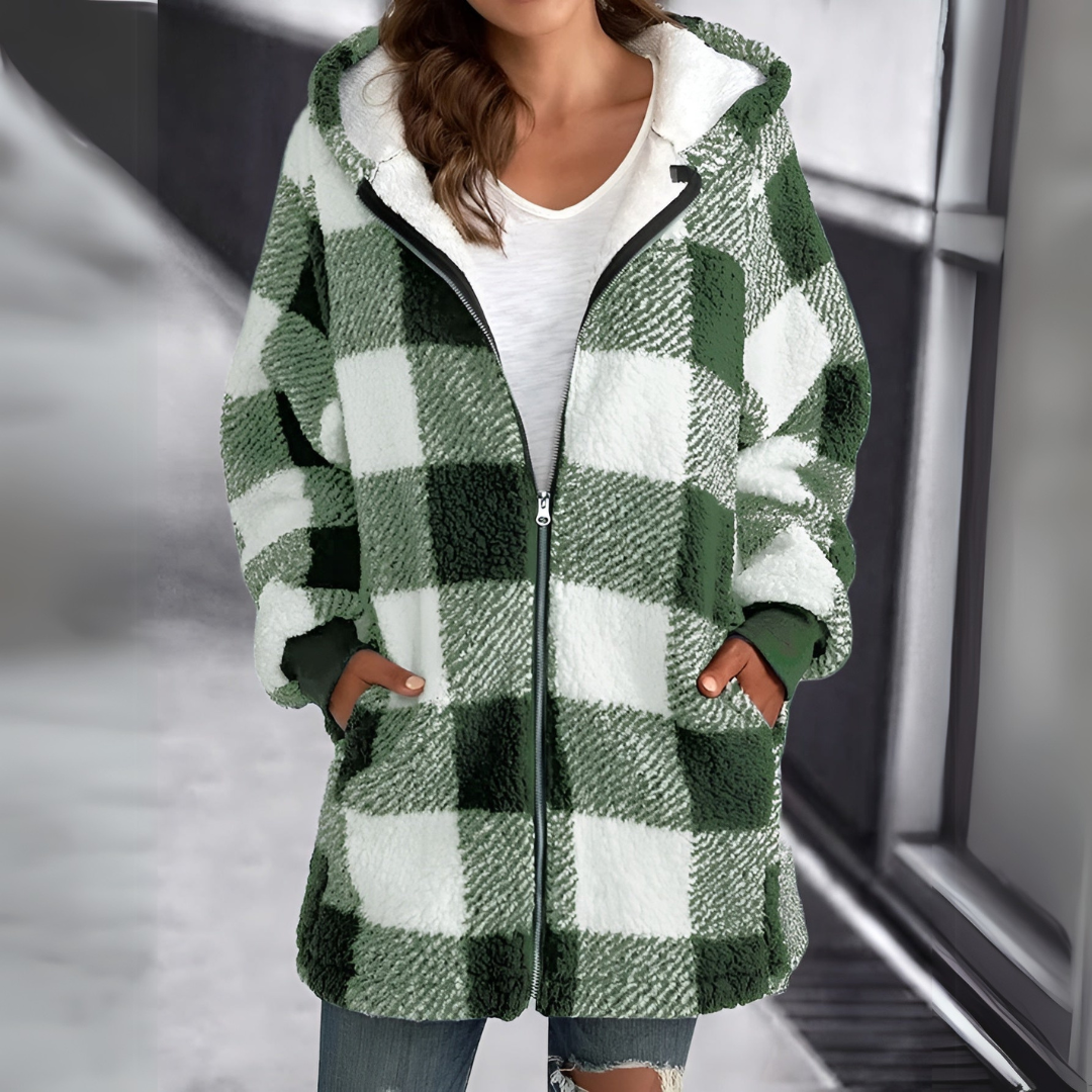 Andrea™ | Ternet Fleece Med Hætte - Freya Kobenhavn