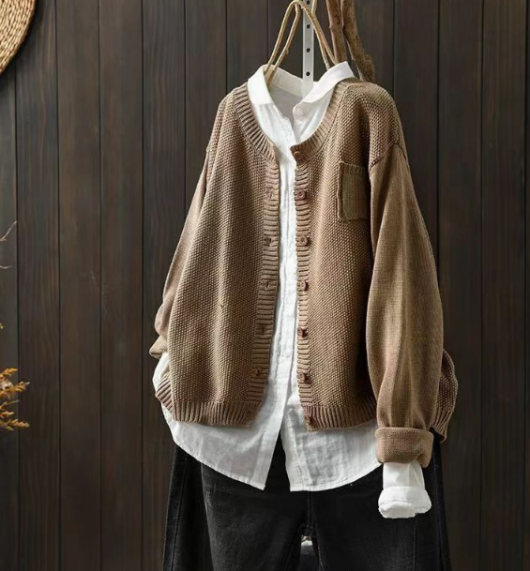 Novalie | Stilfuld og Casual Strikket Cardigan - Freya Kobenhavn