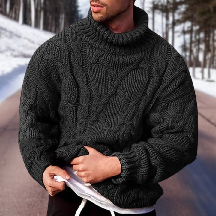 Thorkild | Herrestrik med Turtleneck - Freya Kobenhavn