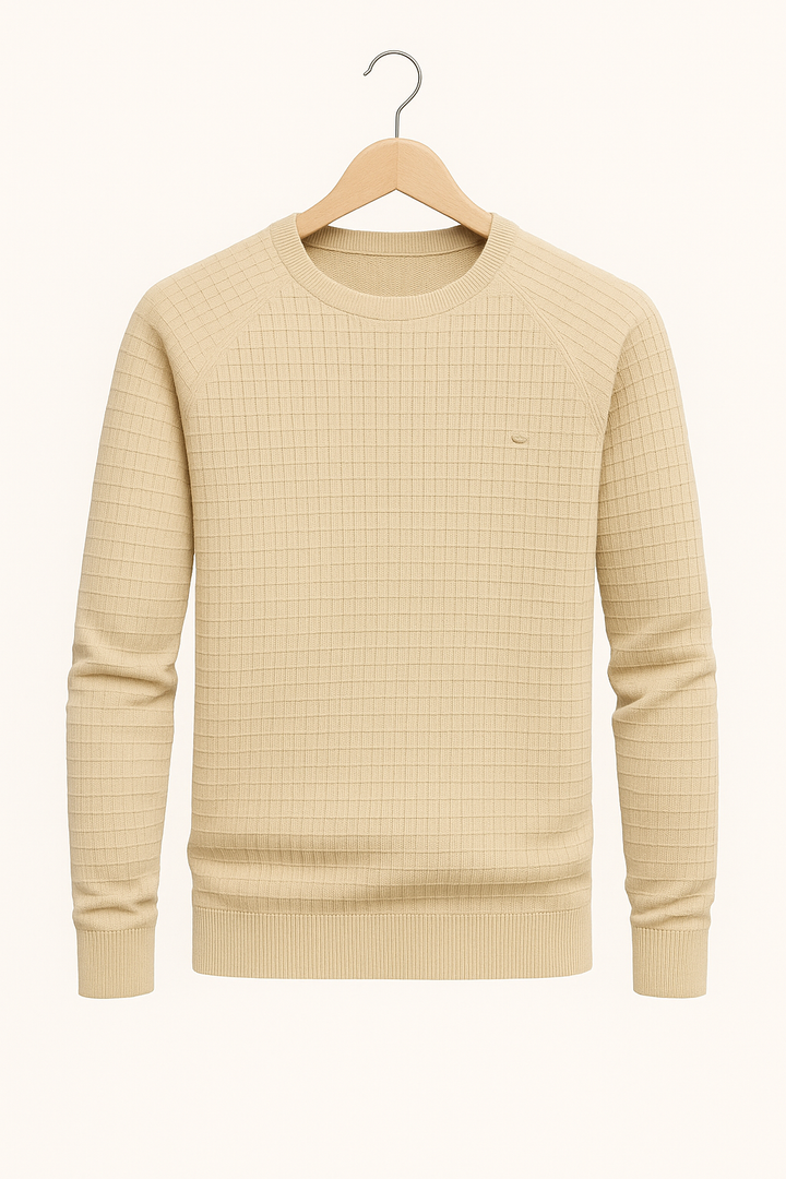 Tom | Herre Tekstureret Crew Neck Sweater - Freya Kobenhavn