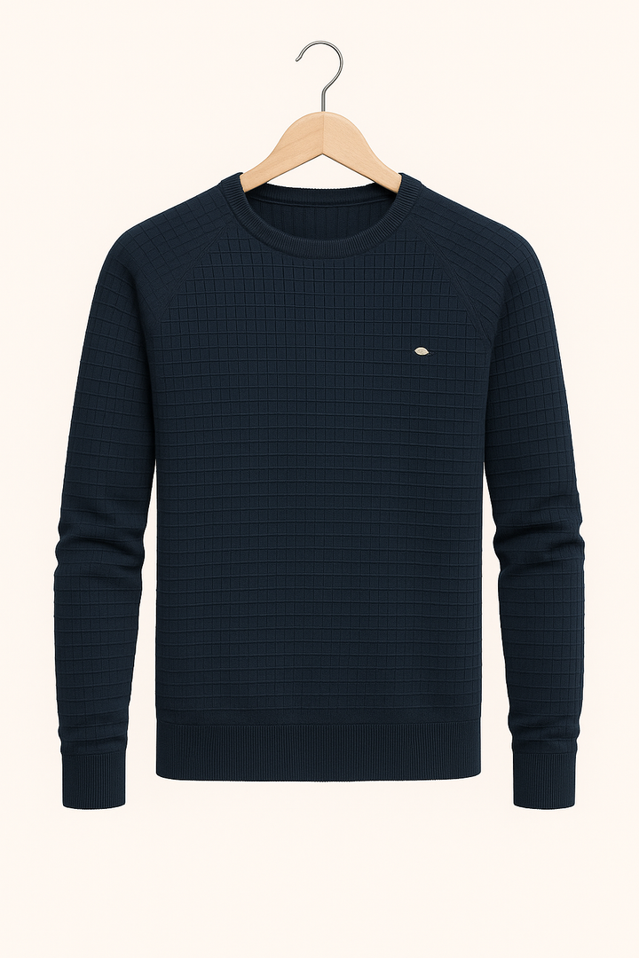 Tom | Herre Tekstureret Crew Neck Sweater - Freya Kobenhavn
