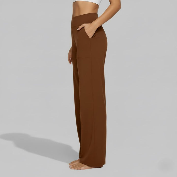 Undine | Behagelige strækbukser til kvinder med vide ben i loungestil - Freya Kobenhavn