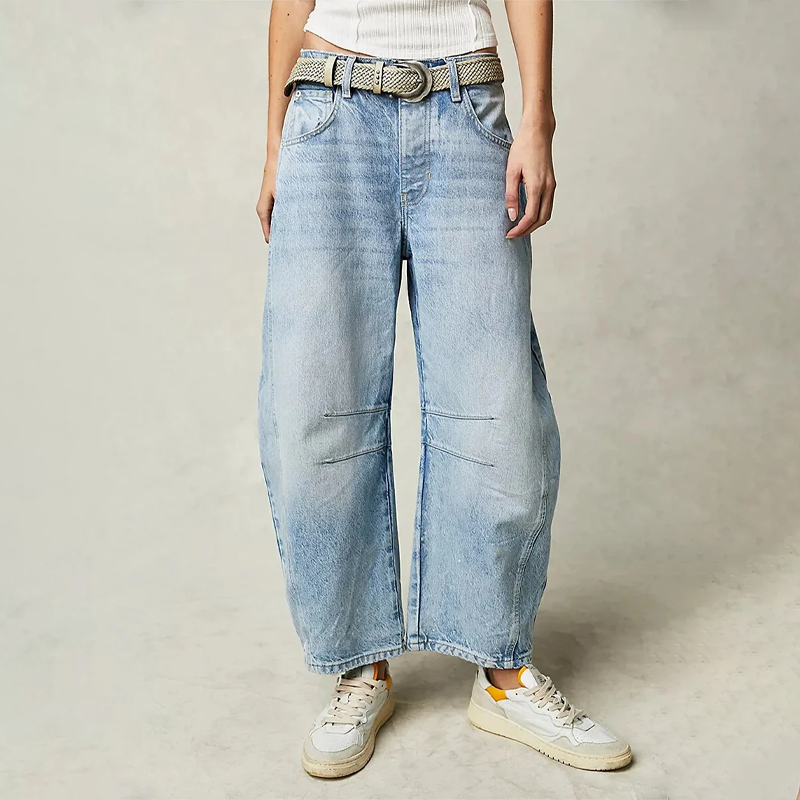 Augusta | Casual Og Behagelige Jeans Med Vide Ben - Freya Kobenhavn