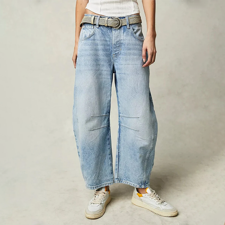 Augusta | Casual Og Behagelige Jeans Med Vide Ben - Freya Kobenhavn