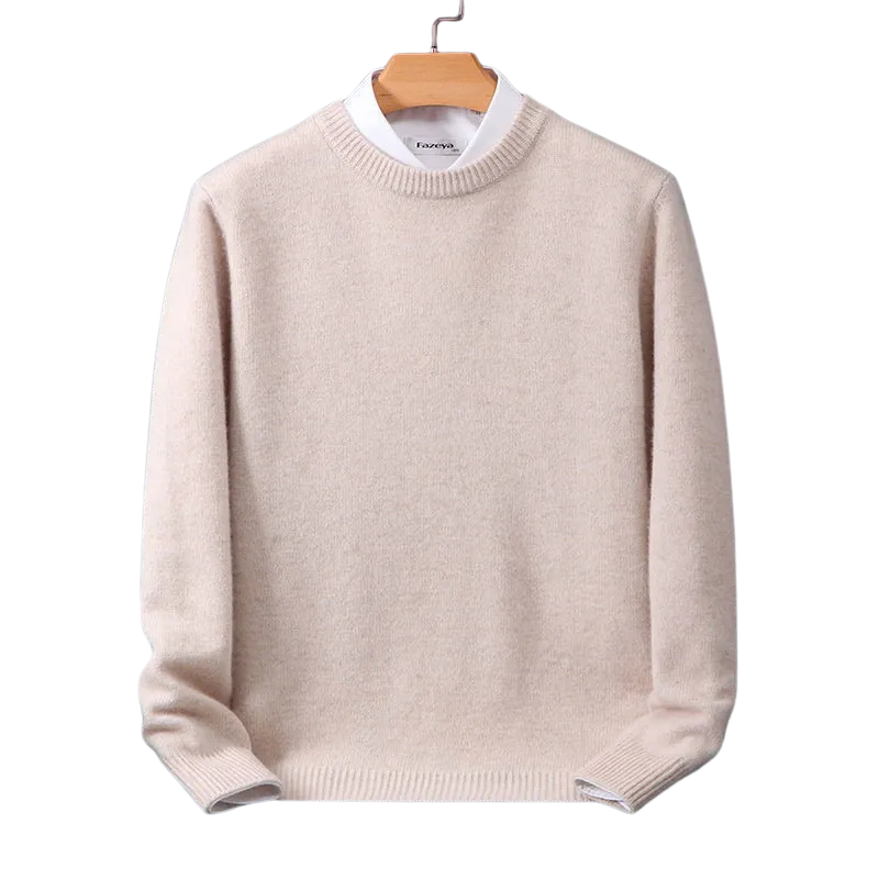 Klaus | Elegant Fritidstrøje med Rund Hals - Freya Kobenhavn