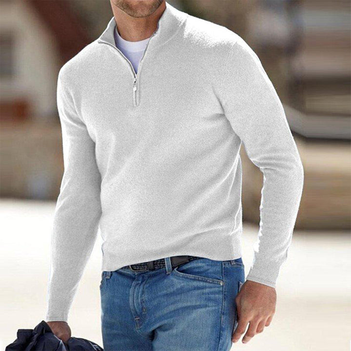 Charles | Klassisk Herresweater med Slim Fit - Freya Kobenhavn