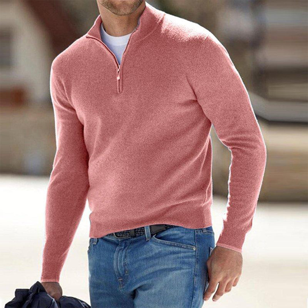 Charles | Klassisk Herresweater med Slim Fit - Freya Kobenhavn