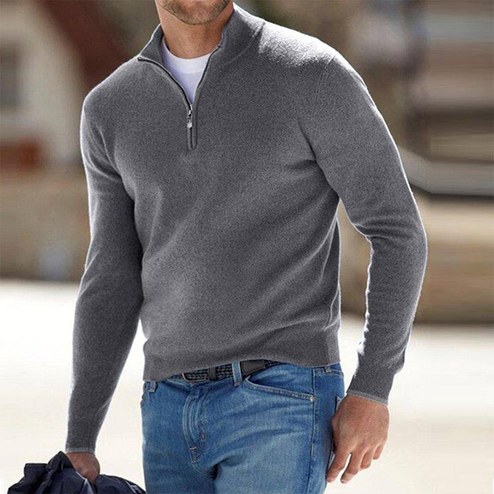 Charles | Klassisk Herresweater med Slim Fit - Freya Kobenhavn