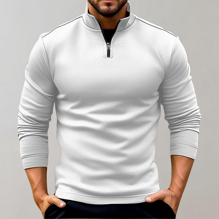 Sigurd | Casual og Stilfuld Kvart-Lynlås Pullover - Freya Kobenhavn