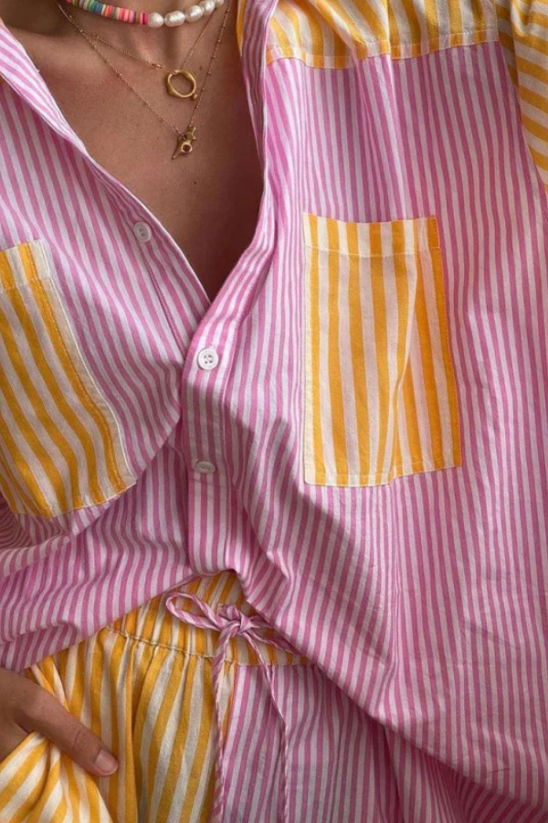 Bettina | Stilfuldt Casual Shorts Sæt