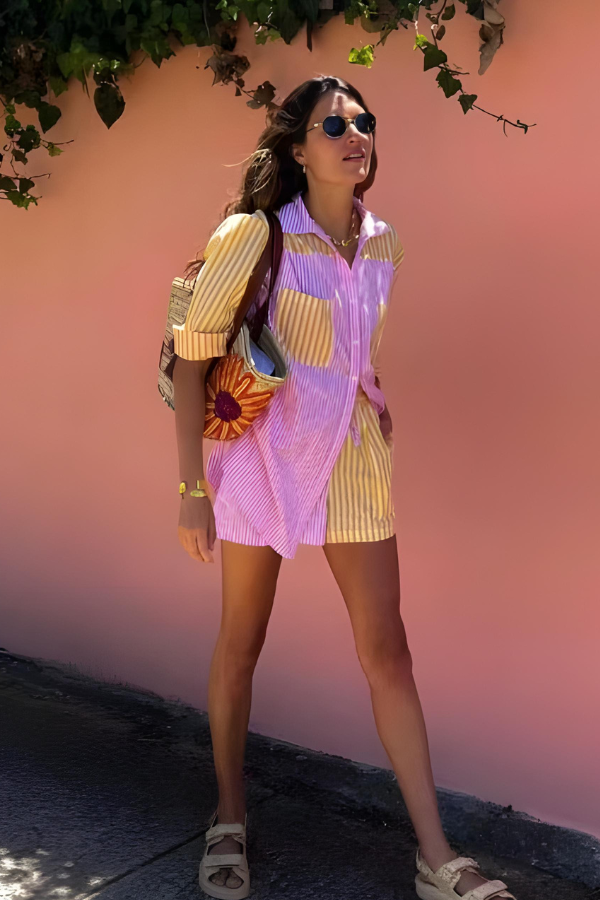 Bettina | Stilfuldt Casual Shorts Sæt