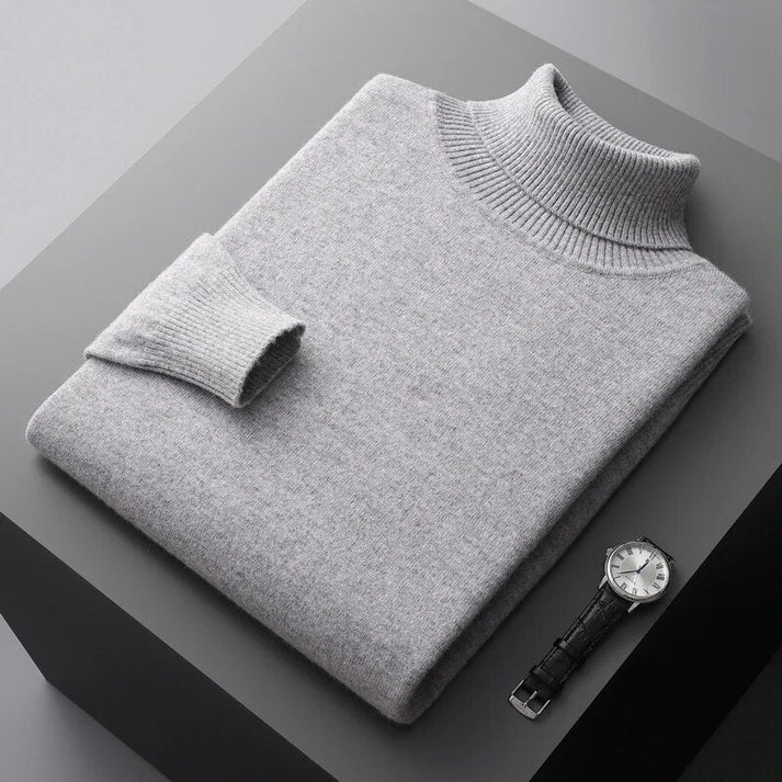 Marcus | Herre Rullekravesweater med Løs Pasform - Freya Kobenhavn