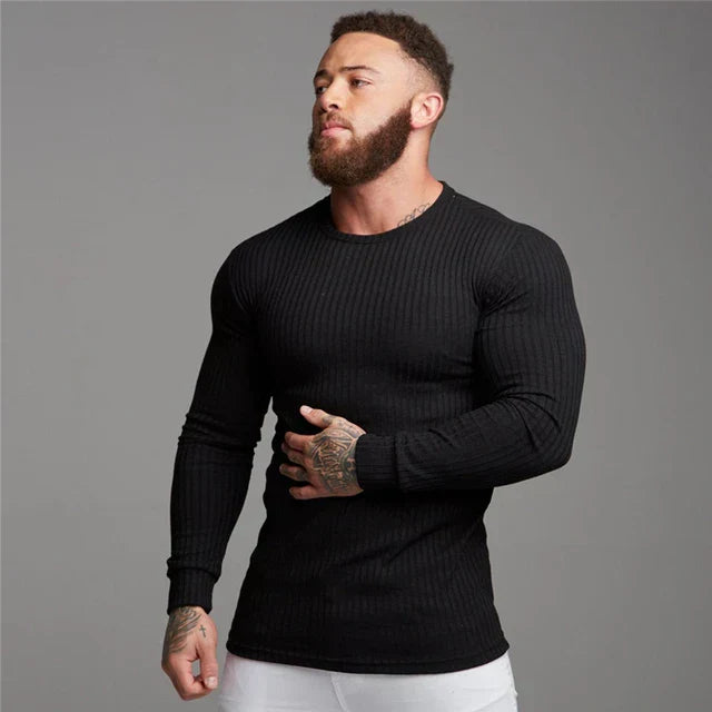 Benny | Herreskjorte med Ribstrik og Slim Fit - Freya Kobenhavn
