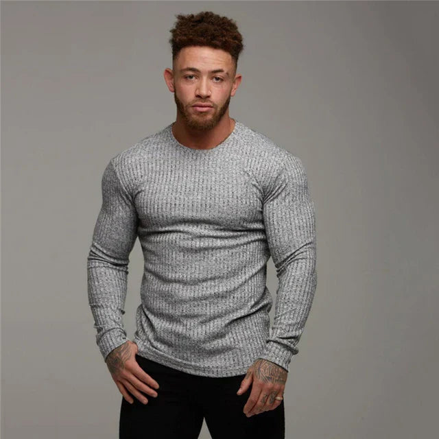 Benny | Herreskjorte med Ribstrik og Slim Fit - Freya Kobenhavn