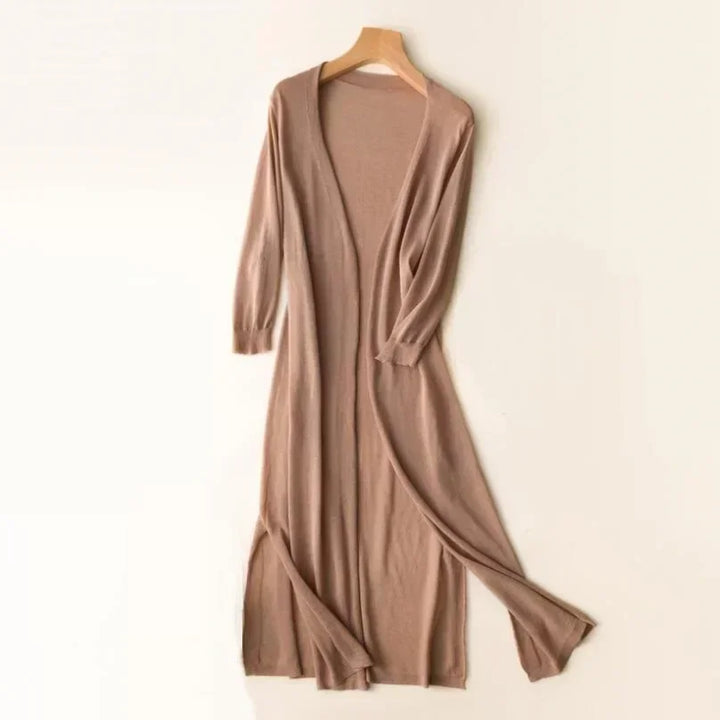 Josefine™ | Lang Åben-Front Cardigan - Freya Kobenhavn