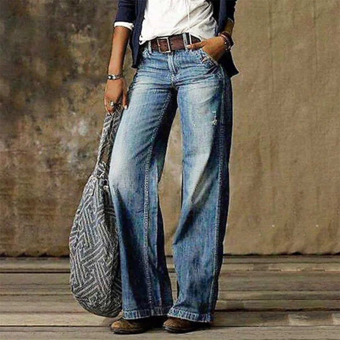 Kamilla | Casual Jeans med Løs Pasform - Freya Kobenhavn
