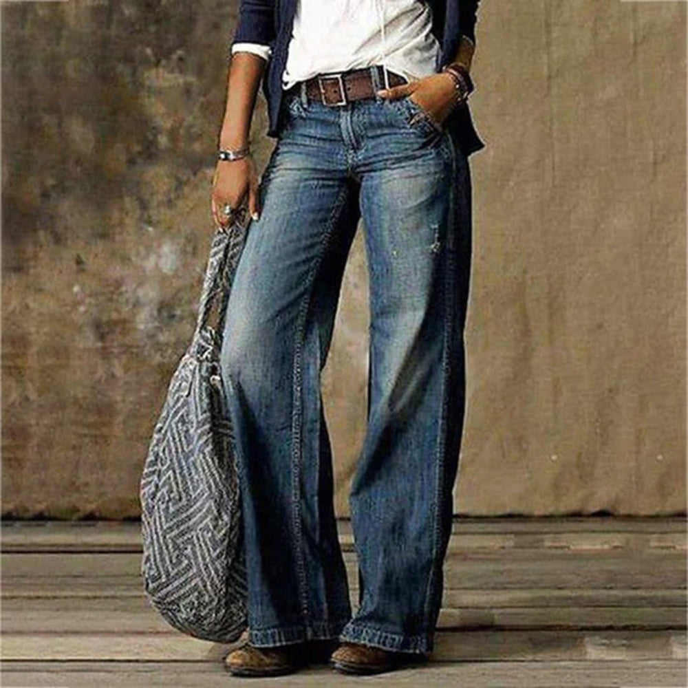 Kamilla | Casual Jeans med Løs Pasform - Freya Kobenhavn