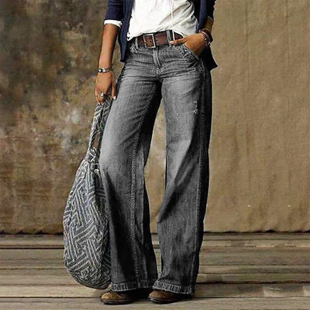 Kamilla | Casual Jeans med Løs Pasform - Freya Kobenhavn