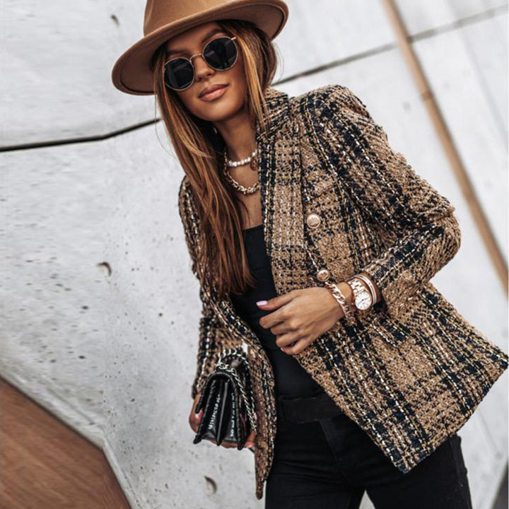 Lilian | Stilfuld og Elegant Tweedblazer - Freya Kobenhavn