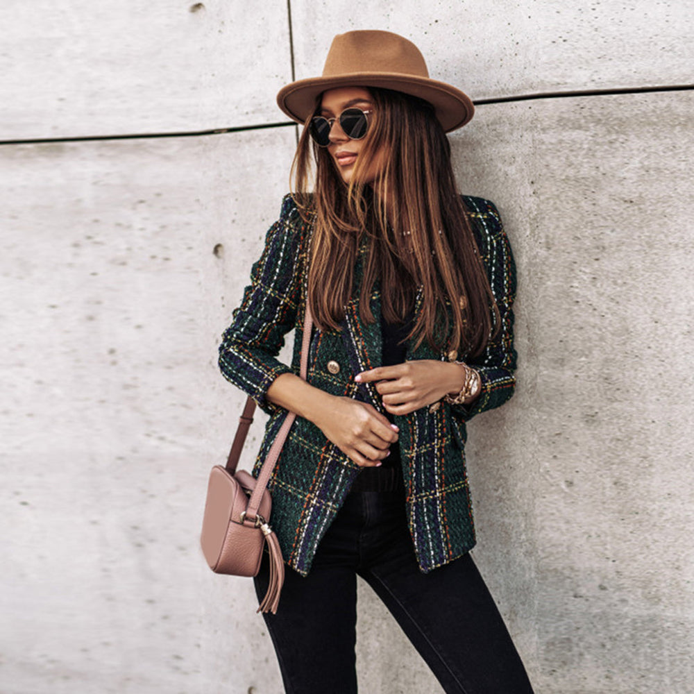 Lilian | Stilfuld og Elegant Tweedblazer - Freya Kobenhavn