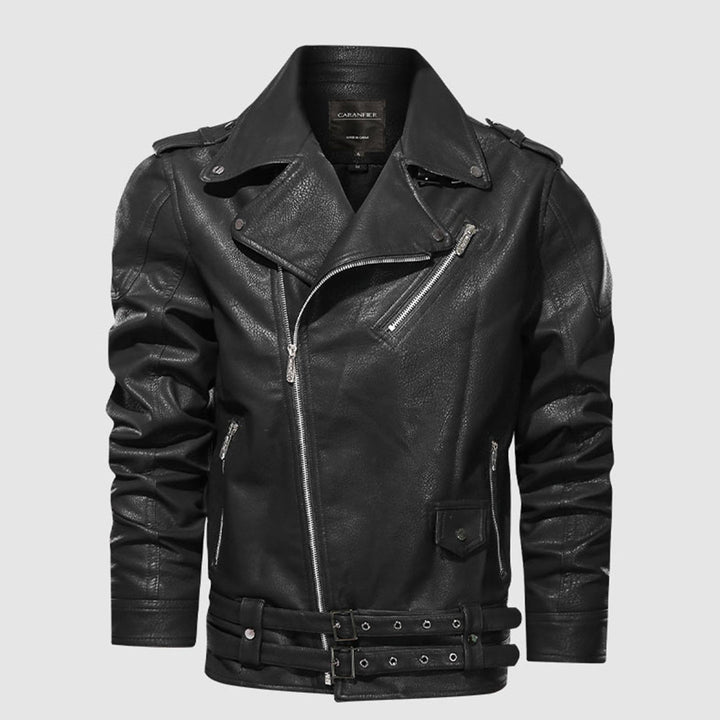 Axel™ | Klassisk Biker Læderjakke - Freya Kobenhavn