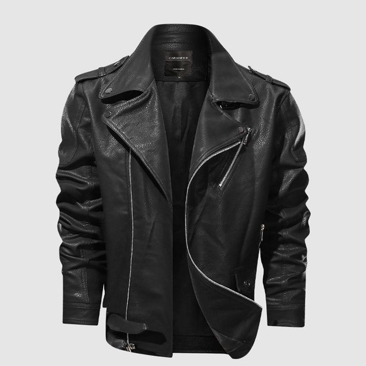 Axel™ | Klassisk Biker Læderjakke - Freya Kobenhavn