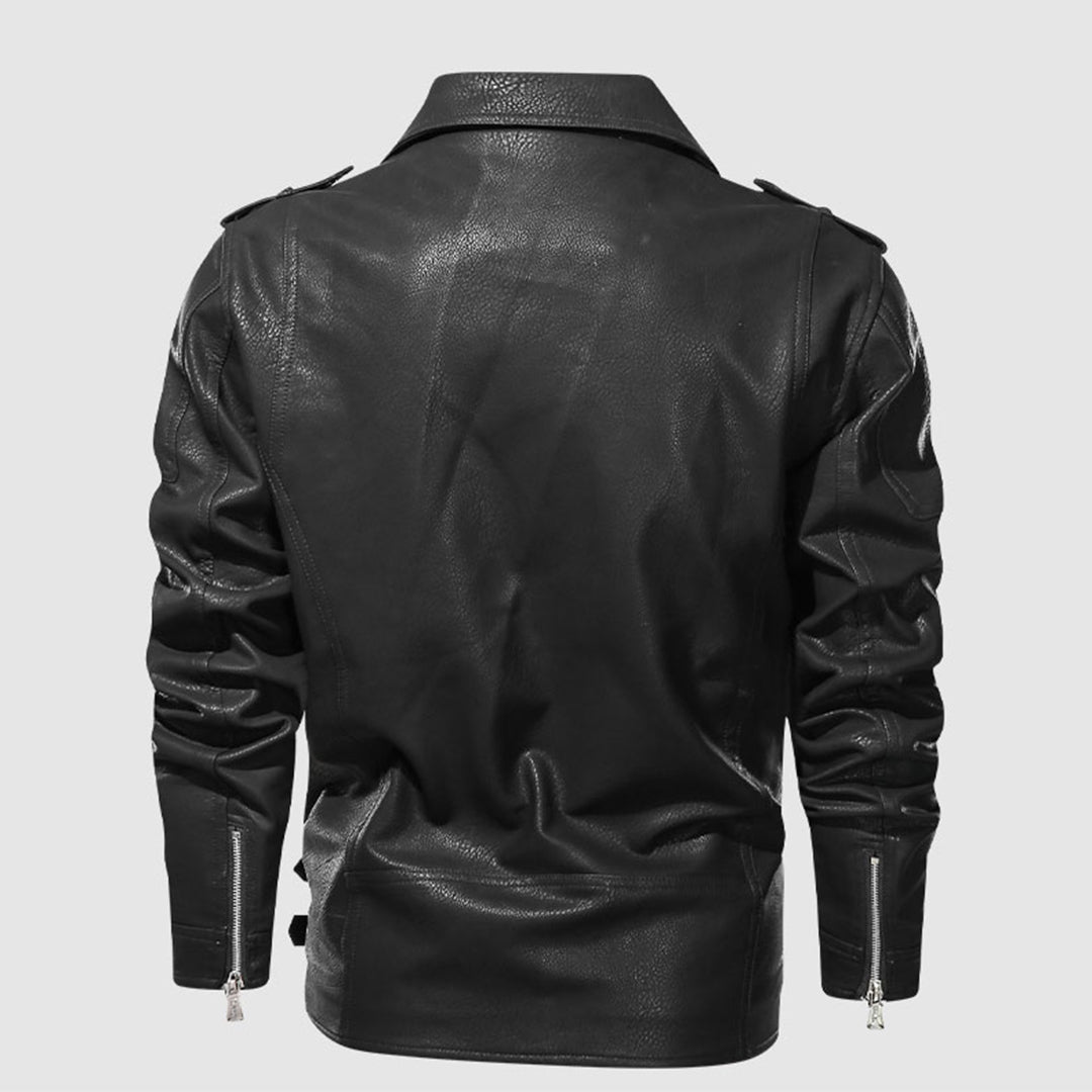 Axel™ | Klassisk Biker Læderjakke - Freya Kobenhavn