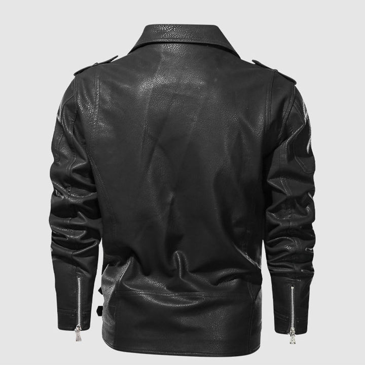 Axel™ | Klassisk Biker Læderjakke - Freya Kobenhavn