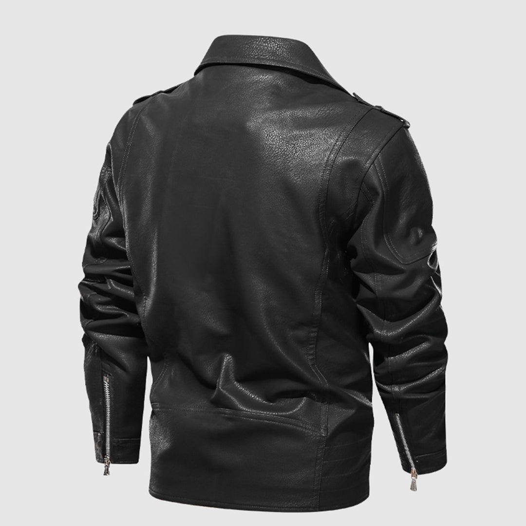 Axel™ | Klassisk Biker Læderjakke - Freya Kobenhavn