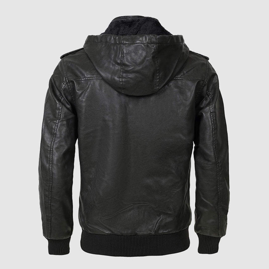 Axel™ | Klassisk Biker Læderjakke - Freya Kobenhavn