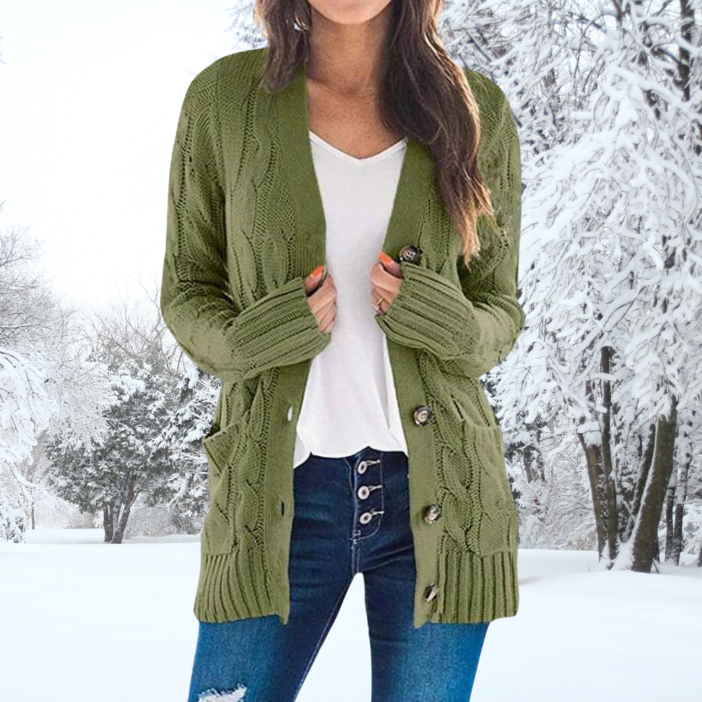 Asta™ | Kabelstrikket Cardigan - Freya Kobenhavn